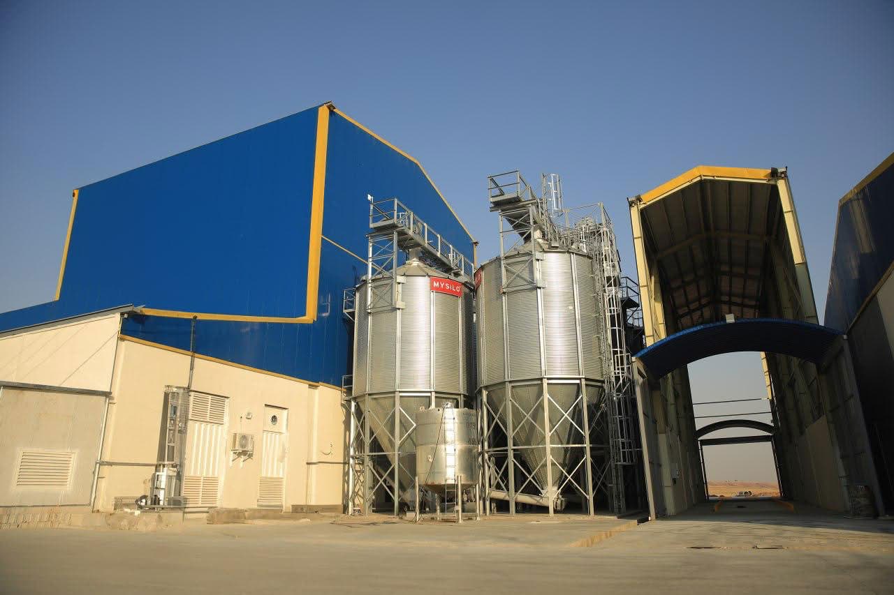 Tabara Feed Mill production silos